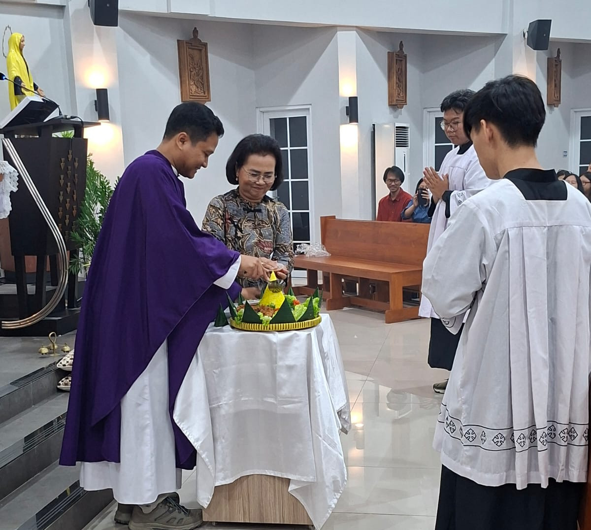 Misa Syukur 2 Tahun Perjalanan Gereja Anasthasius Komplek Fasroh UGM