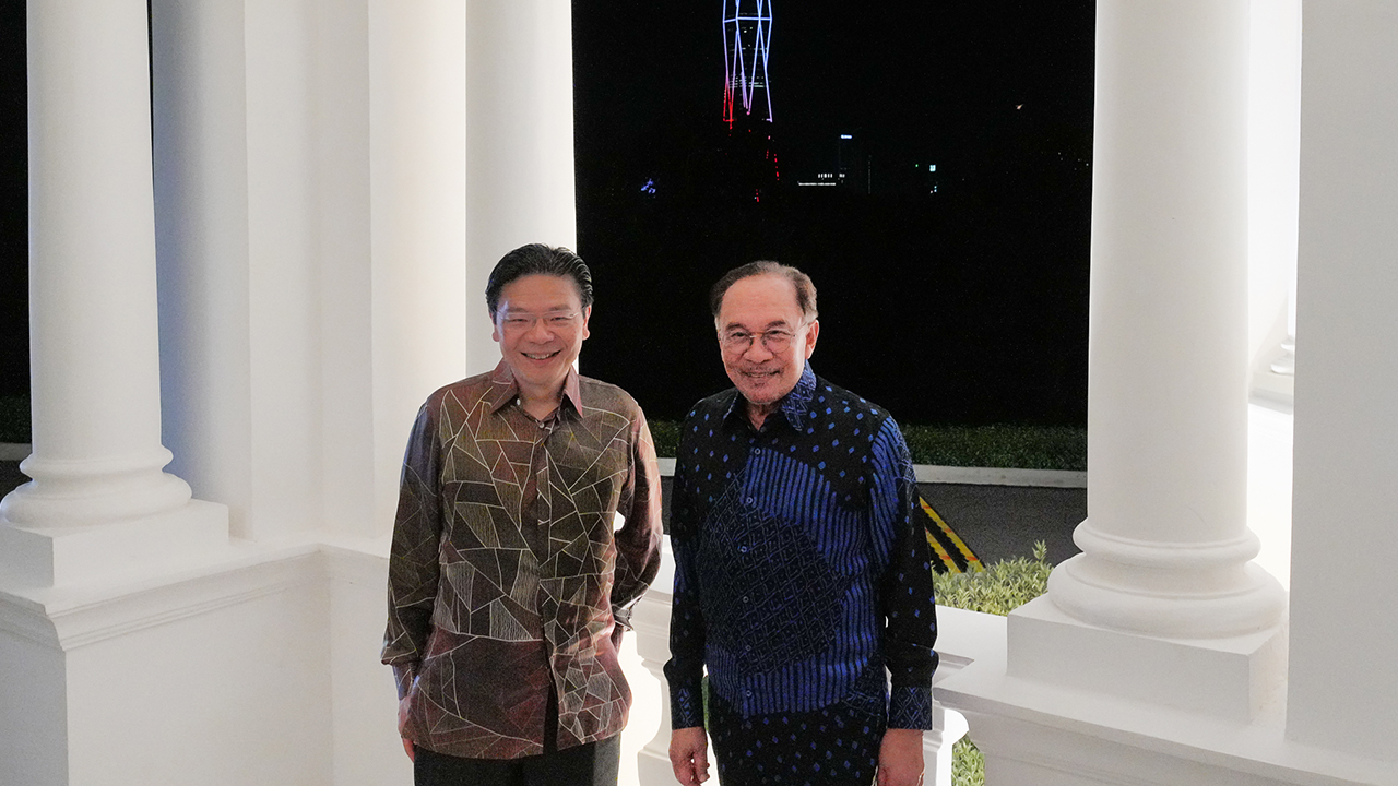 Pertemuan Anwar, Lawrence eratkan hubungan Malaysia, Singapura