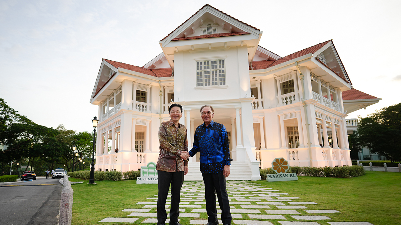 PM Singapura ucap terima kasih kepada PM Anwar atas undangan berbuka puasa sempena lawatan khas ke KL