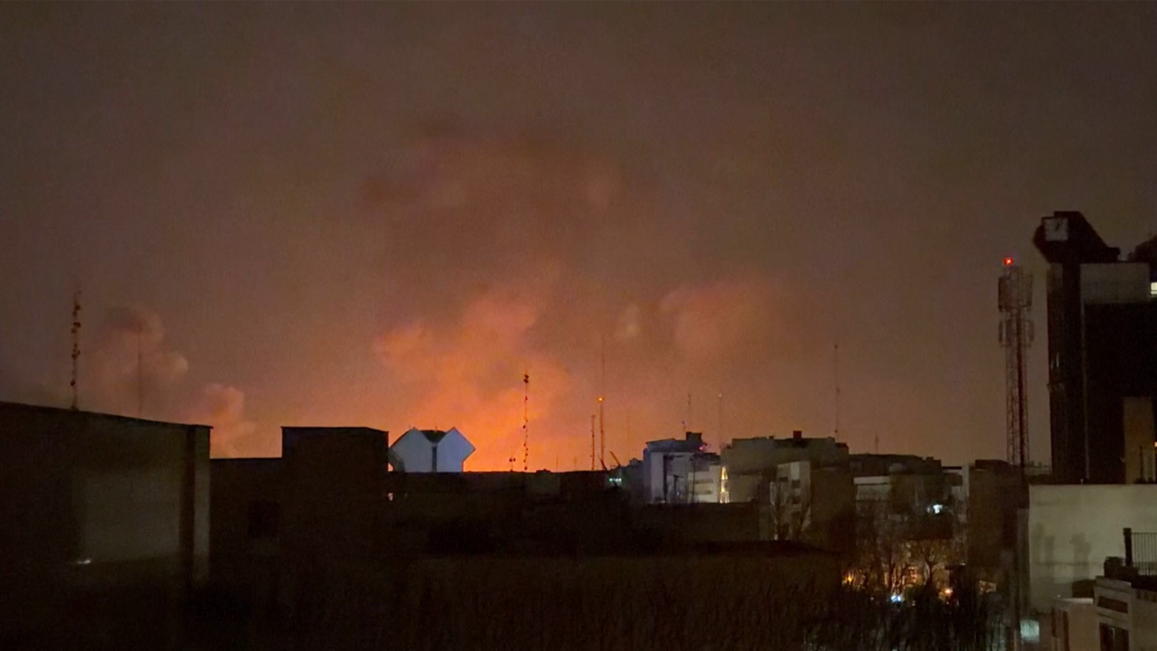 Gelombang baharu letupan kedengaran di Tehran, ibu negara Iran