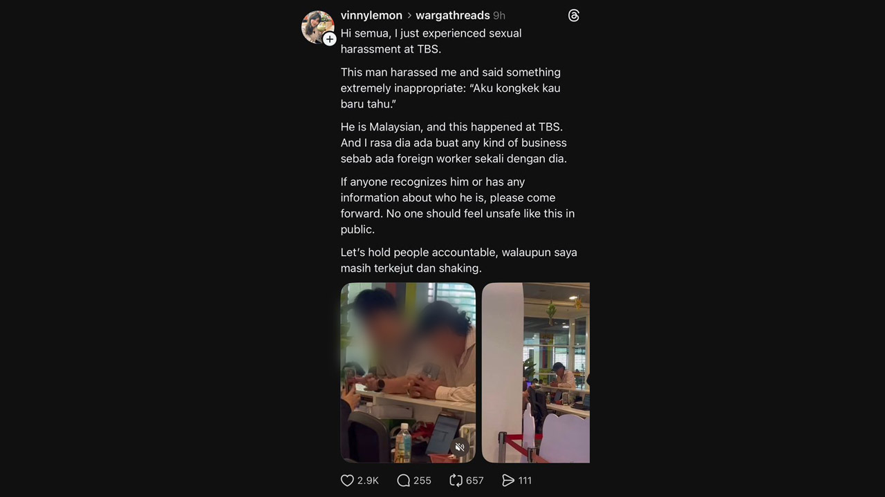 Polis siasat dakwaan kes cabul di Terminal Bersepadu Selatan