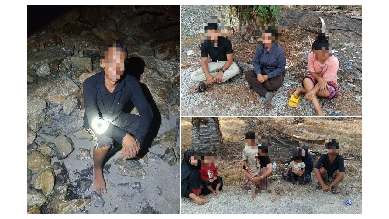 APMM Selangor tahan 12 pendatang tanpa izin di pesisir Pantai Batu Laut
